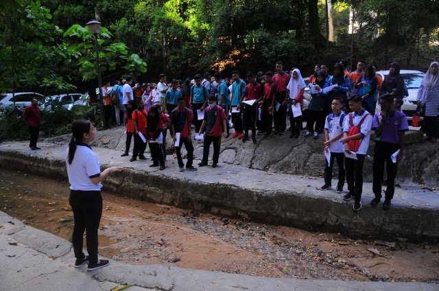 Pelancaran Pertandingan Kuiz Kualiti Air Peringkat Sekolah Di Taman Rimba Cherok Tokun (23)